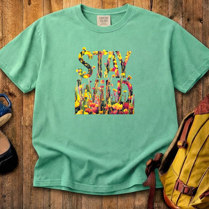 Stay Wild Wildflower Cotton T-Shirt