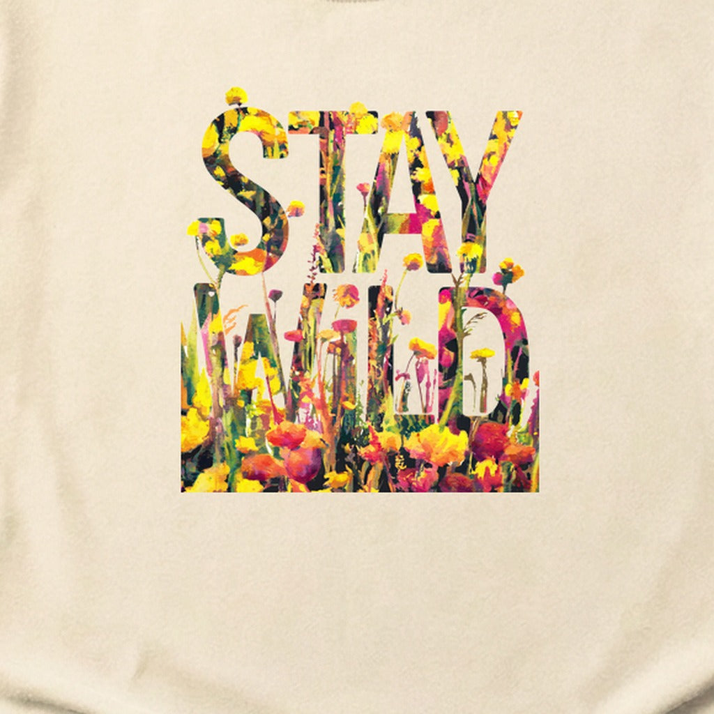 Stay Wild Wildflower Cotton T-Shirt