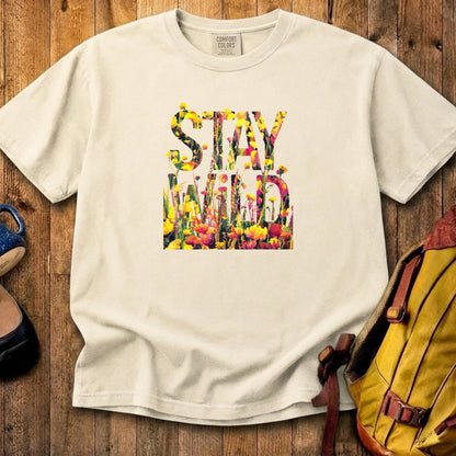 Stay Wild Wildflower Cotton T-Shirt