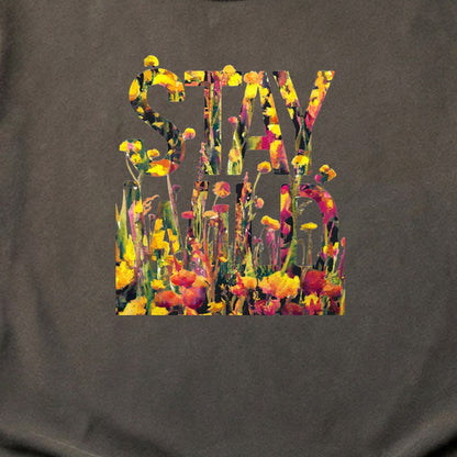 Stay Wild Wildflower Cotton T-Shirt