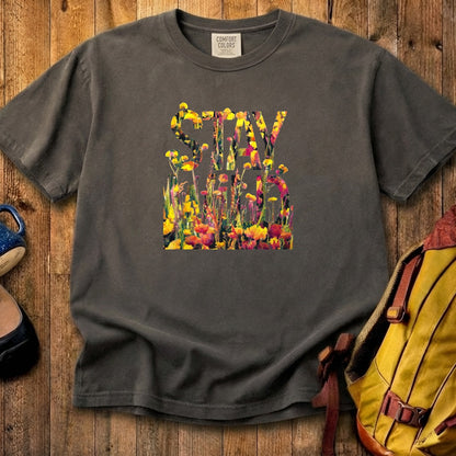 Stay Wild Wildflower Cotton T-Shirt