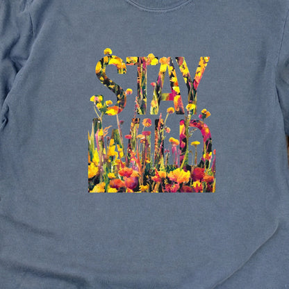 Stay Wild Wildflower Cotton Long Sleeve