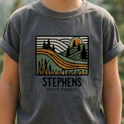 Stephens State Forest Kids Cotton T-Shirt