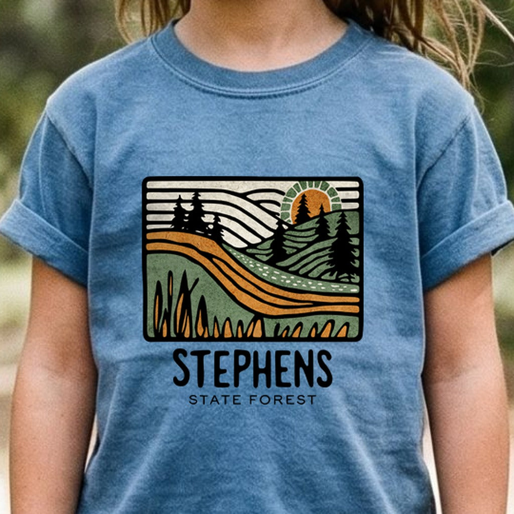 Stephens State Forest Kids Cotton T-Shirt