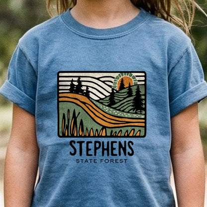 Stephens State Forest Kids Cotton T-Shirt