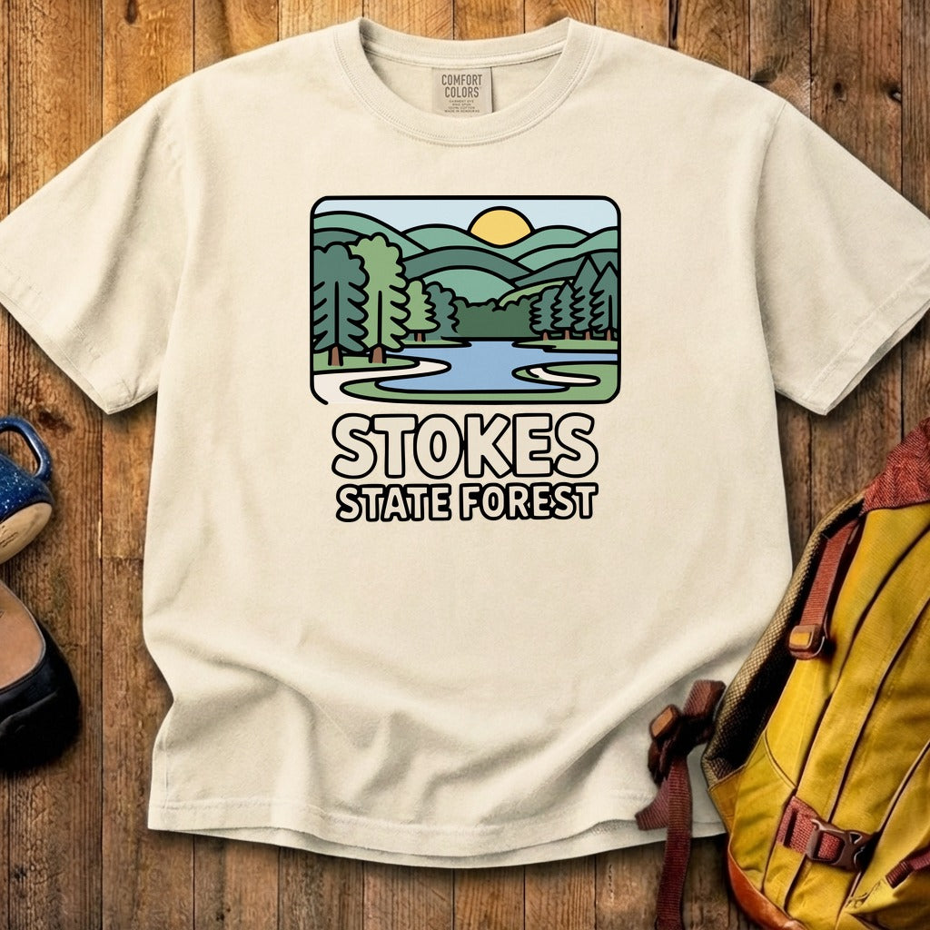 Stokes State Forest Cotton T-Shirt
