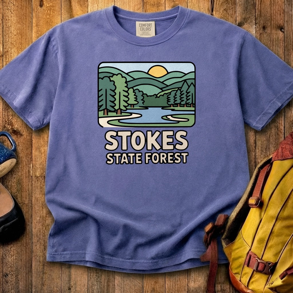 Stokes State Forest Cotton T-Shirt
