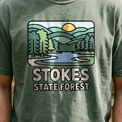 Stokes State Forest Cotton T-Shirt
