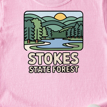 Stokes State Forest Kids Cotton T-Shirt