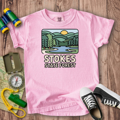 Stokes State Forest Kids Cotton T-Shirt