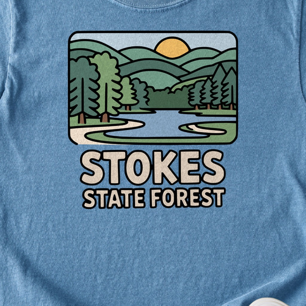 Stokes State Forest Kids Cotton T-Shirt