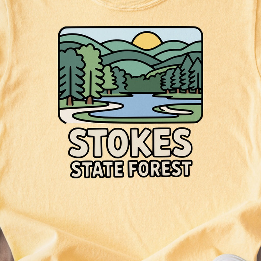 Stokes State Forest Kids Cotton T-Shirt