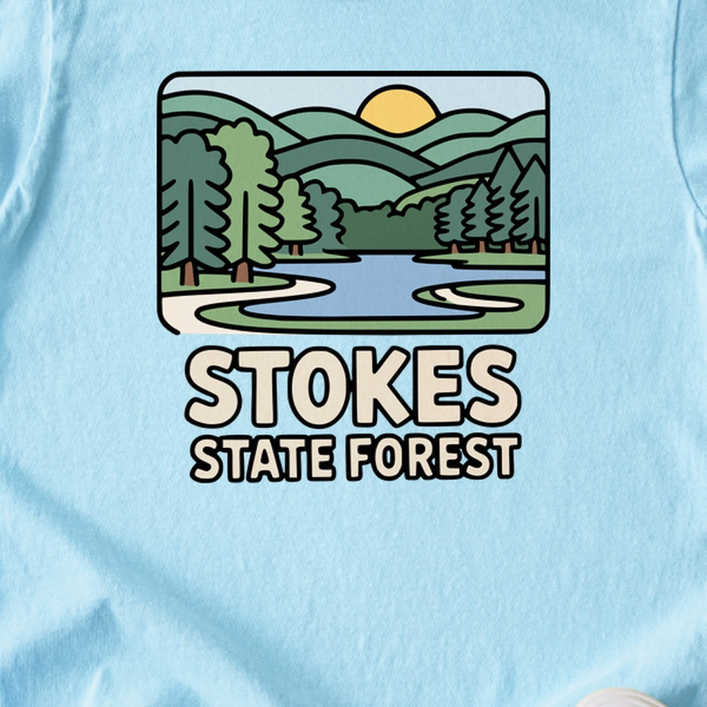 Stokes State Forest Kids Cotton T-Shirt