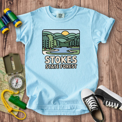 Stokes State Forest Kids Cotton T-Shirt