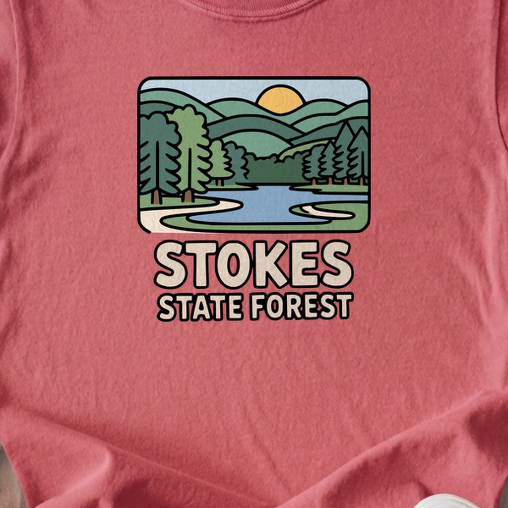 Stokes State Forest Kids Cotton T-Shirt