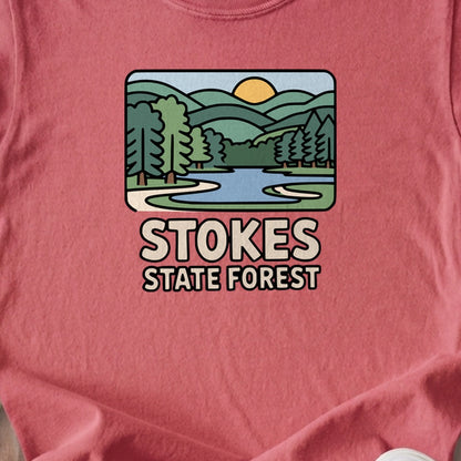 Stokes State Forest Kids Cotton T-Shirt