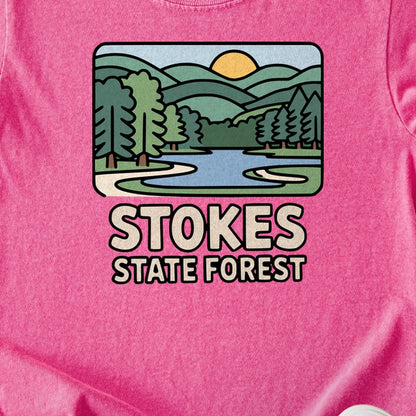 Stokes State Forest Kids Cotton T-Shirt