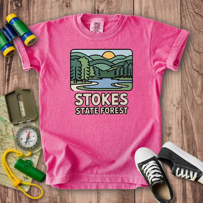 Stokes State Forest Kids Cotton T-Shirt