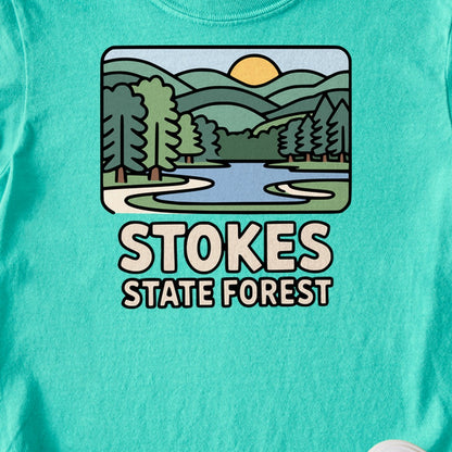 Stokes State Forest Kids Cotton T-Shirt