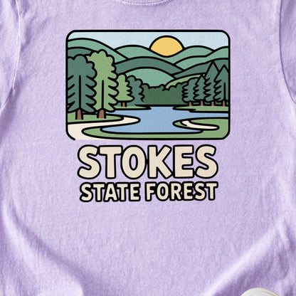 Stokes State Forest Kids Cotton T-Shirt