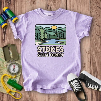 Stokes State Forest Kids Cotton T-Shirt