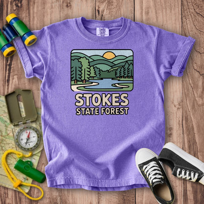 Stokes State Forest Kids Cotton T-Shirt