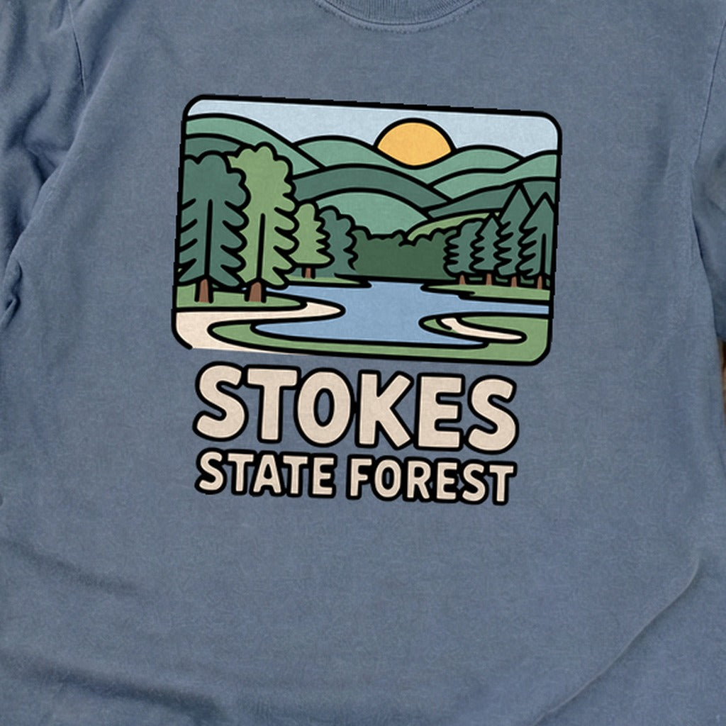Stokes State Forest Cotton Long Sleeve