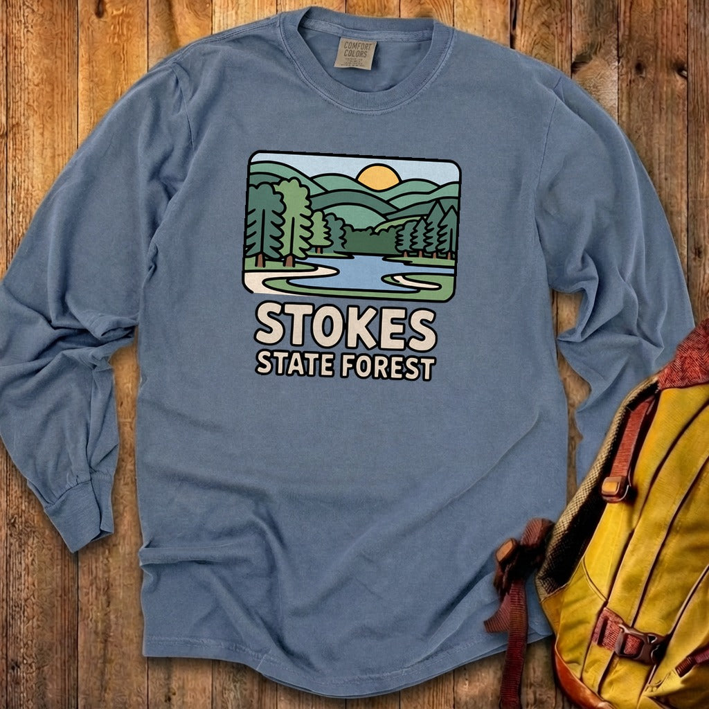 Stokes State Forest Cotton Long Sleeve