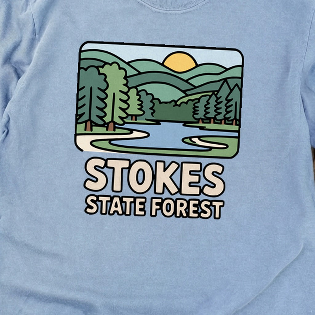 Stokes State Forest Cotton Long Sleeve