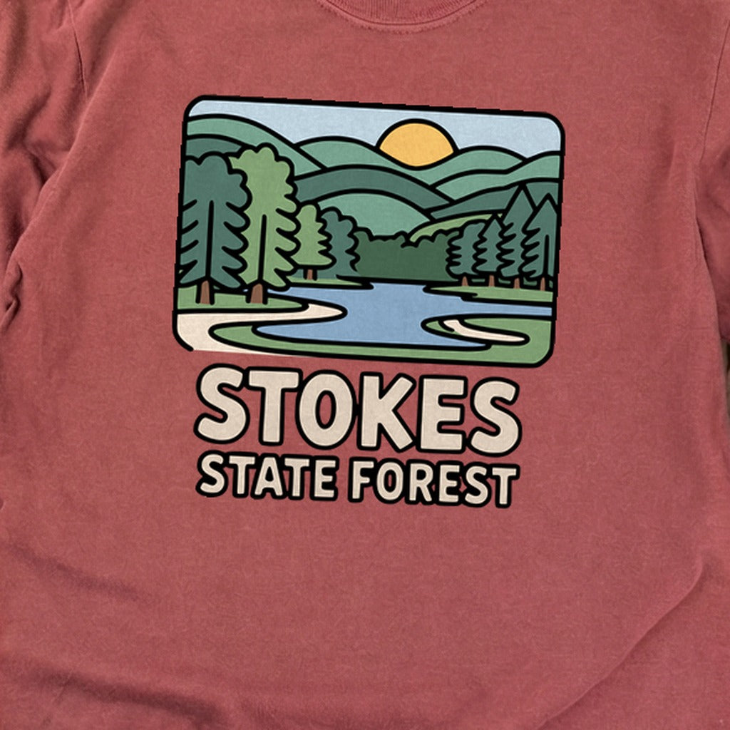 Stokes State Forest Cotton Long Sleeve