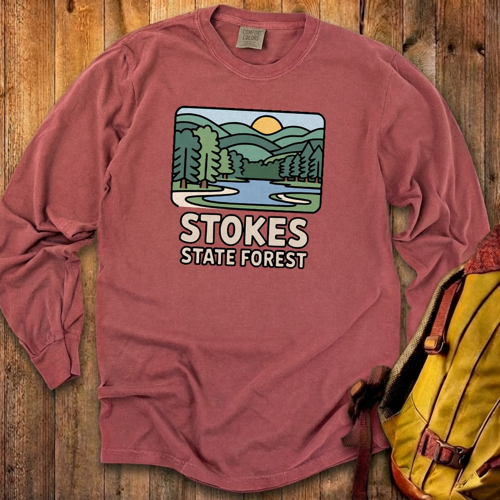Stokes State Forest Cotton Long Sleeve