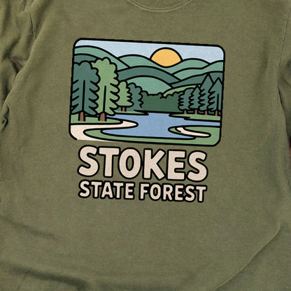 Stokes State Forest Cotton Long Sleeve