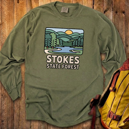 Stokes State Forest Cotton Long Sleeve