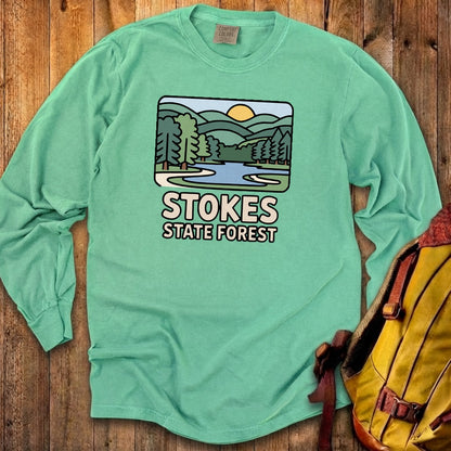 Stokes State Forest Cotton Long Sleeve