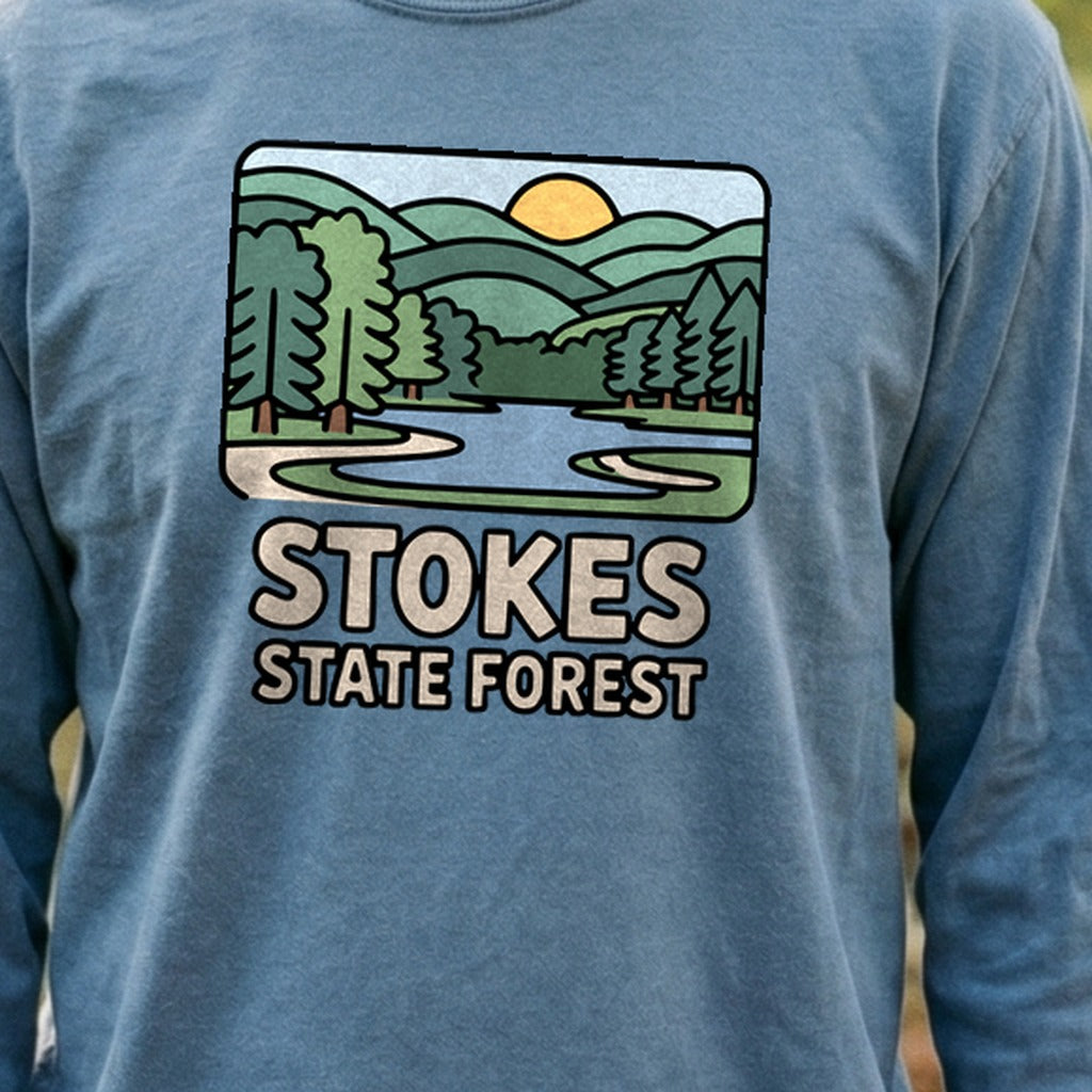 Stokes State Forest Cotton Long Sleeve