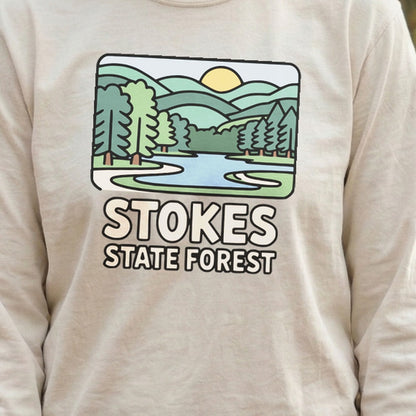Stokes State Forest Cotton Long Sleeve