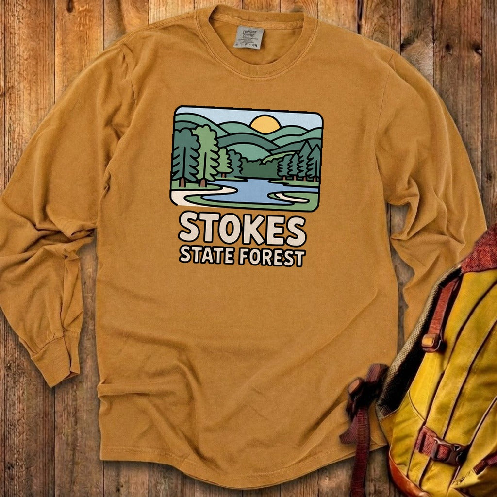 Stokes State Forest Cotton Long Sleeve