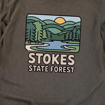 Stokes State Forest Cotton Long Sleeve