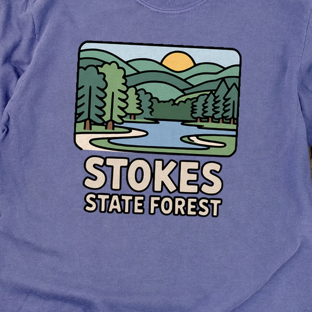 Stokes State Forest Cotton Long Sleeve