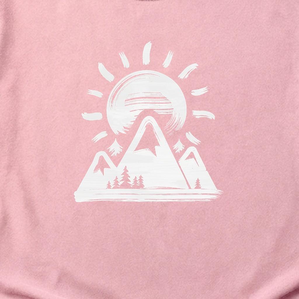 Summit Sunrise Painting Cotton T-Shirt