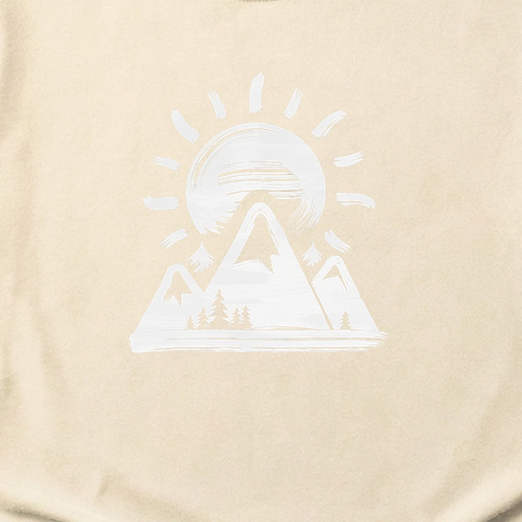 Summit Sunrise Painting Cotton T-Shirt