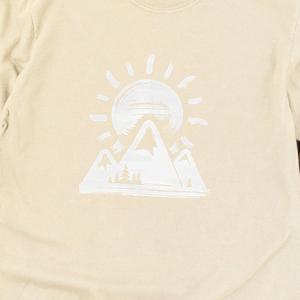 Summit Sunrise Painting Cotton Long Sleeve