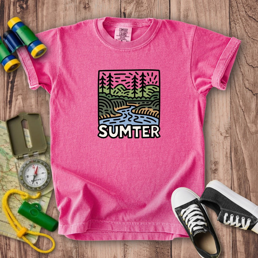 Sumter National Forest Kids Cotton T-Shirt