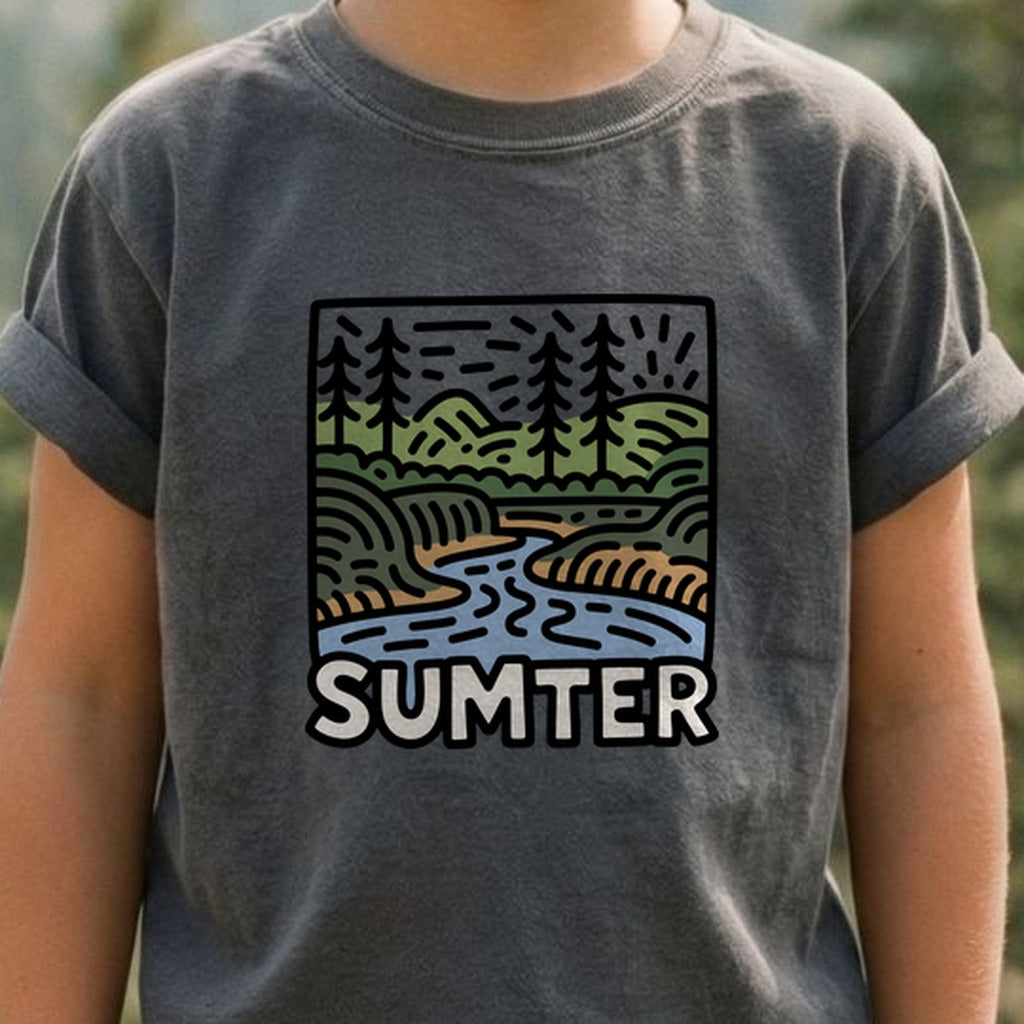 Sumter National Forest Kids Cotton T-Shirt