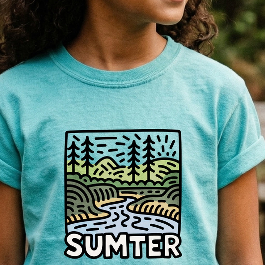 Sumter National Forest Kids Cotton T-Shirt