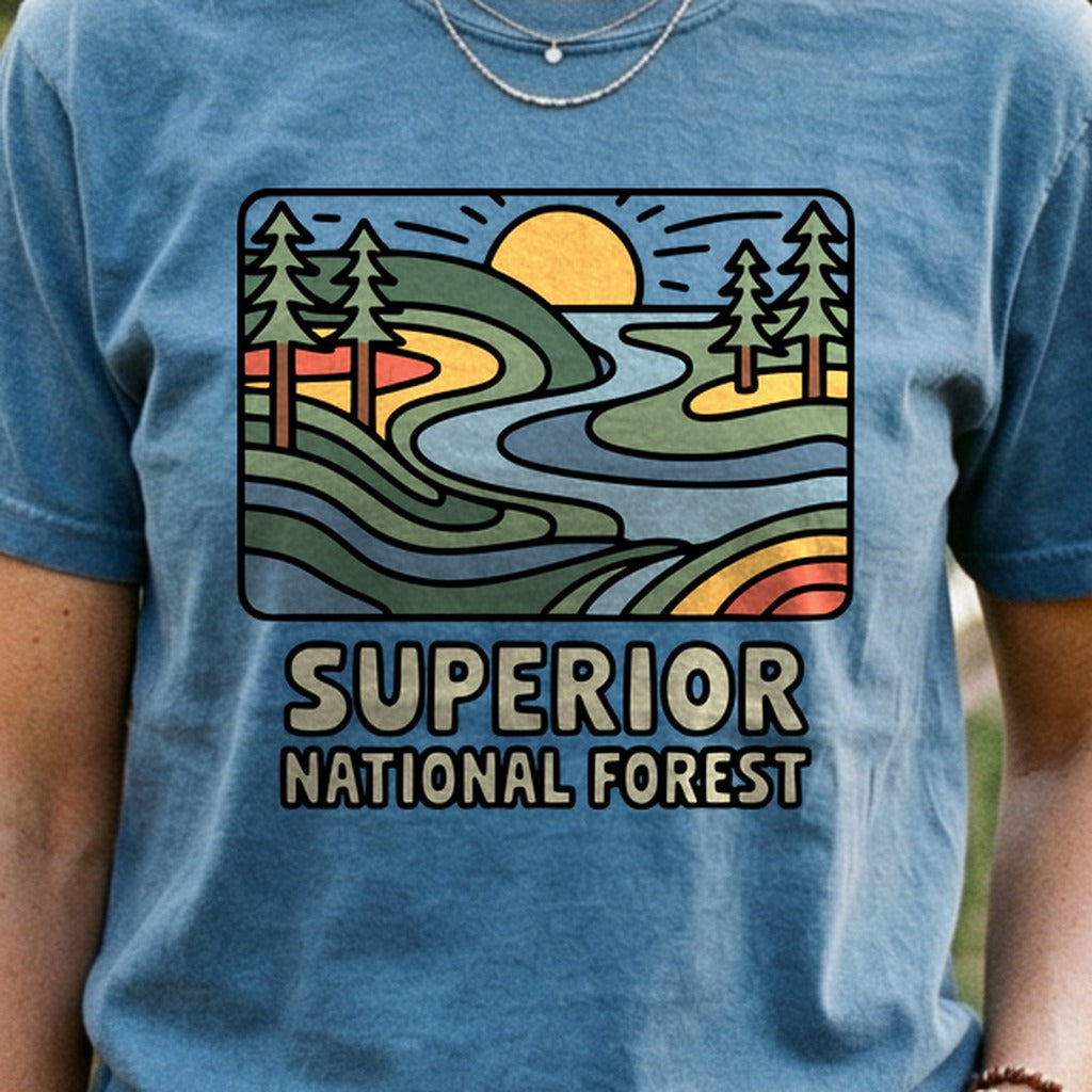 Superior National Forest Cotton T-Shirt