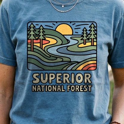 Superior National Forest Cotton T-Shirt