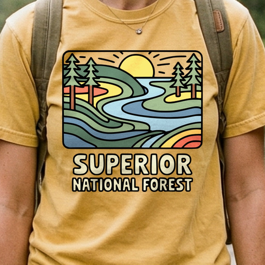 Superior National Forest Cotton T-Shirt