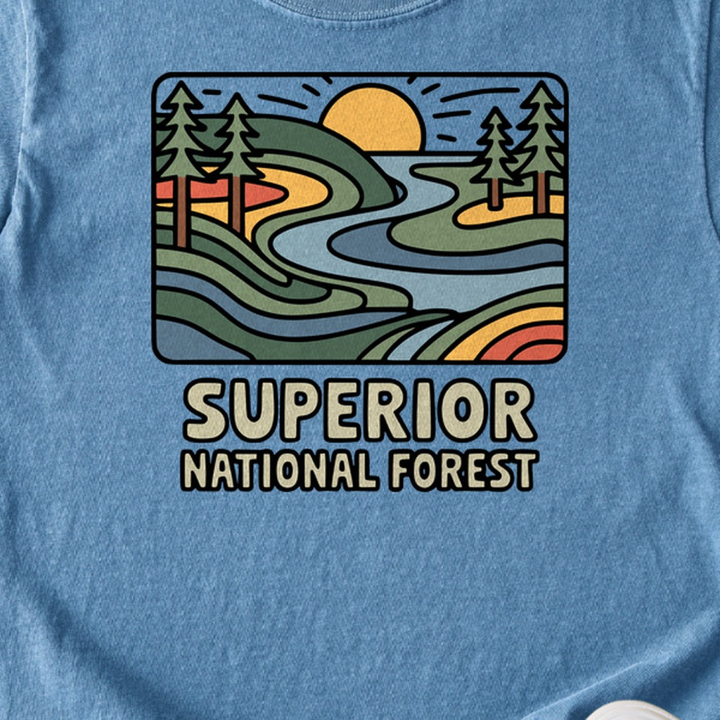 Superior National Forest Kids Cotton T-Shirt