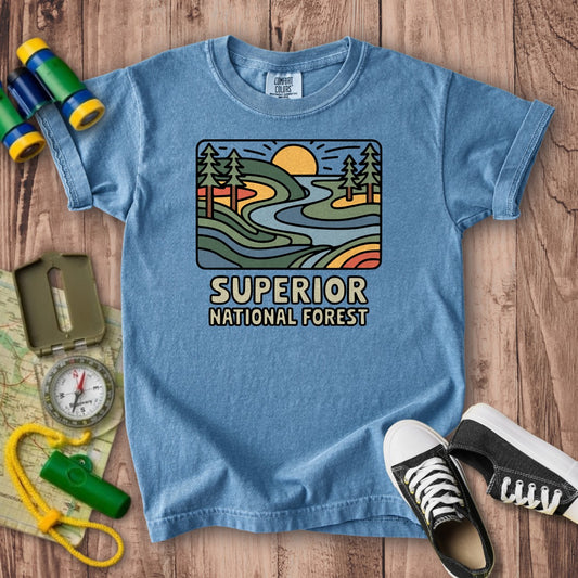 Superior National Forest Kids Cotton T-Shirt